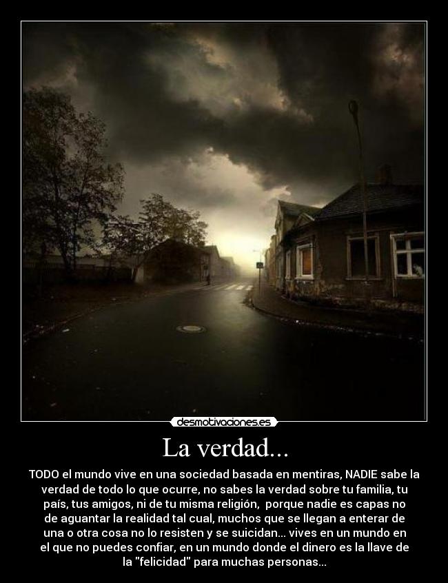 La verdad... - 