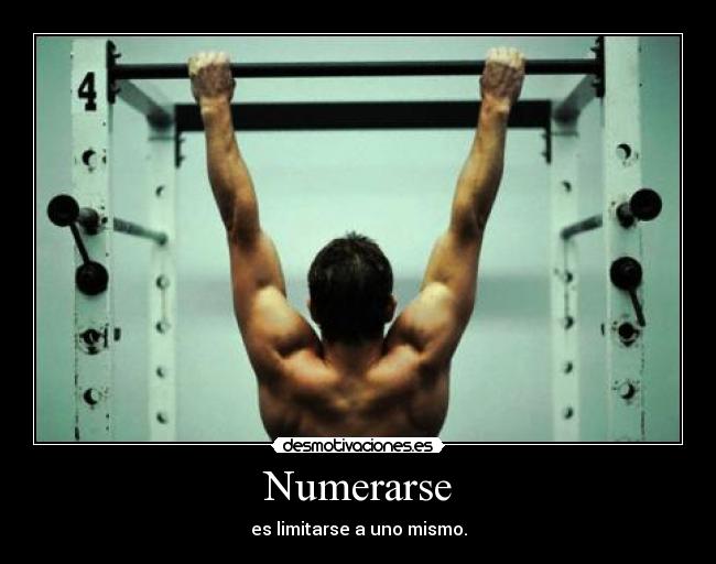 Numerarse -