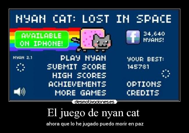 El juego de nyan cat  - 