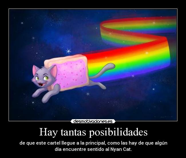 Hay tantas posibilidades -