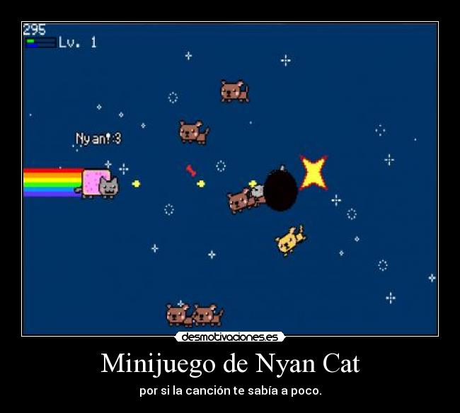 Minijuego de Nyan Cat -