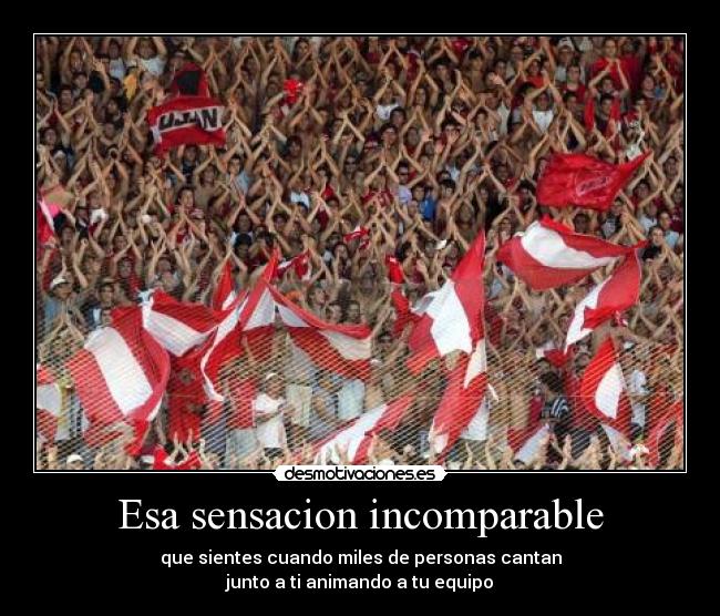 Esa sensacion incomparable -