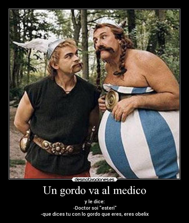 Un gordo va al medico -