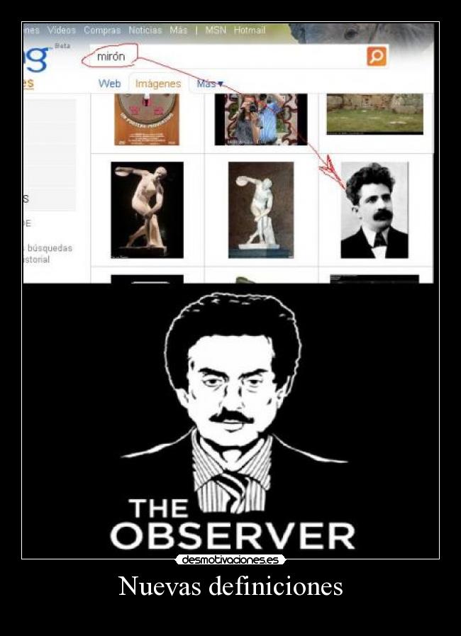 Nuevas definiciones -