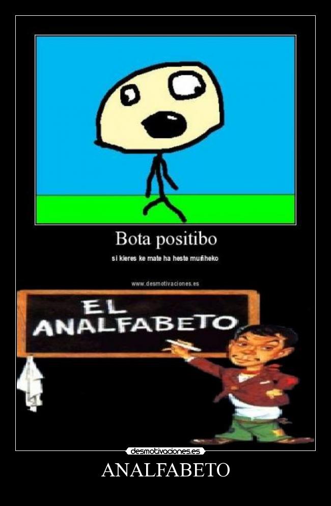 ANALFABETO - 