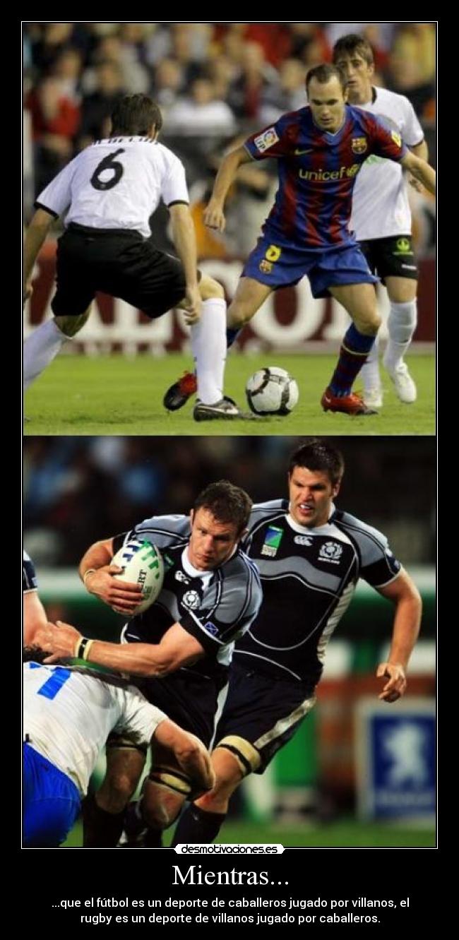 carteles rugby futbol desmotivaciones