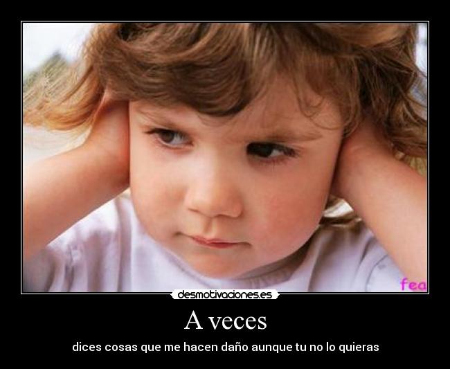 A veces -