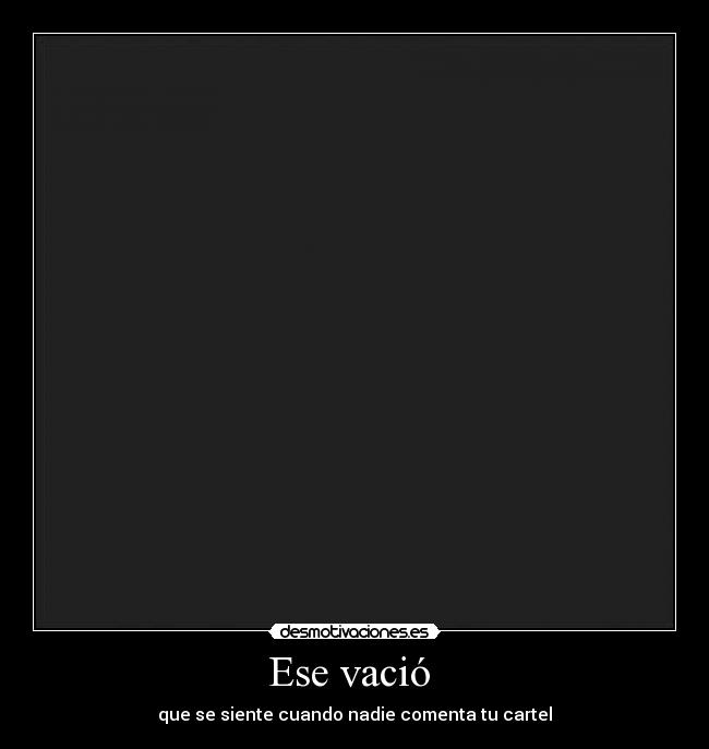 Ese vació  - 