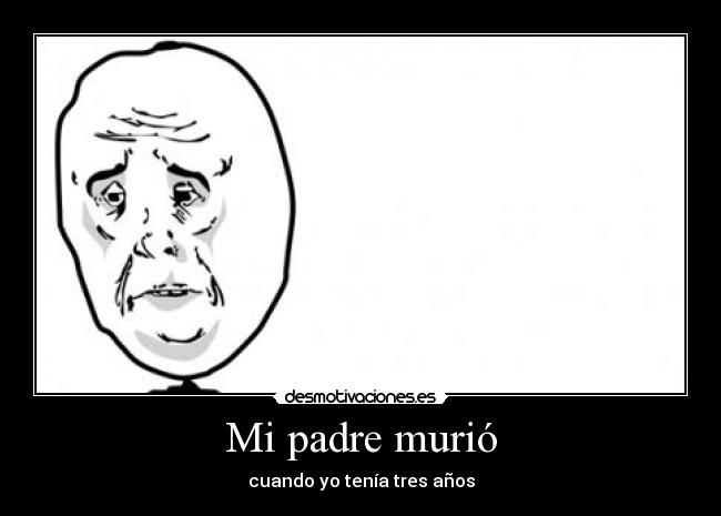 Mi padre murió -