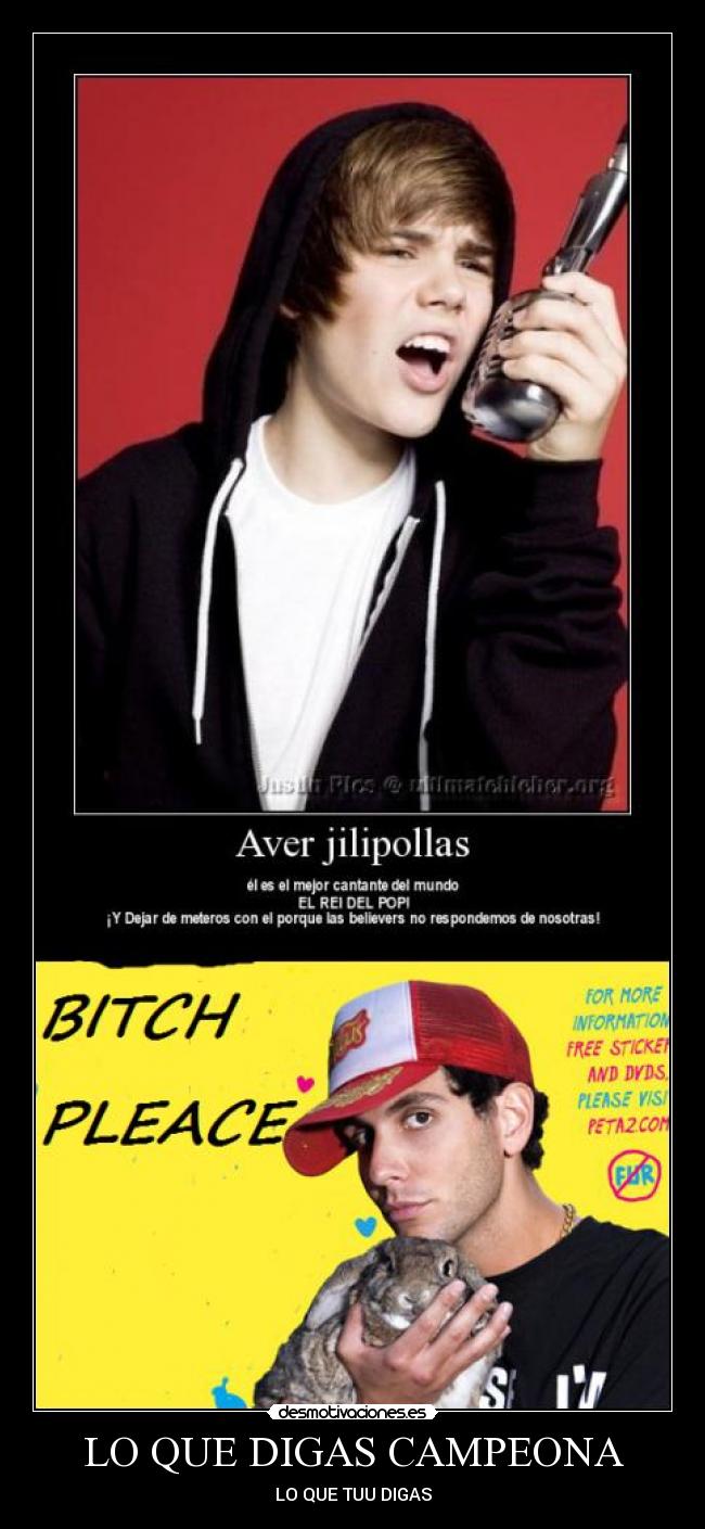 LO QUE DIGAS CAMPEONA - 