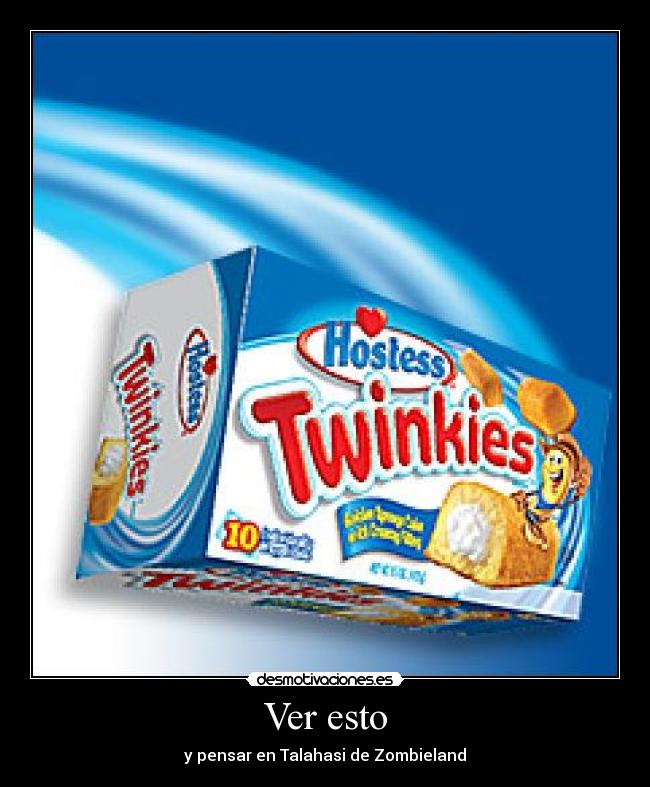 Ver esto - y pensar en Talahasi de Zombieland