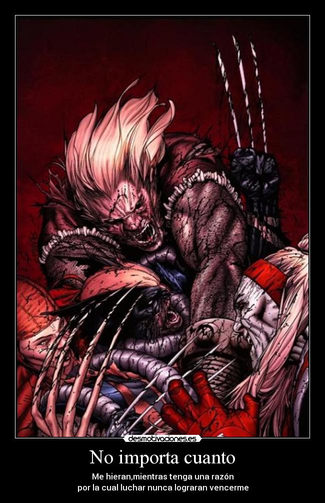 carteles wolverine omega red sabretooth deg87 desmotivaciones