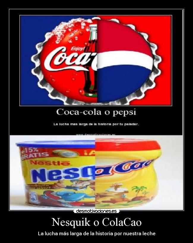 Nesquik o ColaCao - La lucha más larga de la historia por nuestra leche