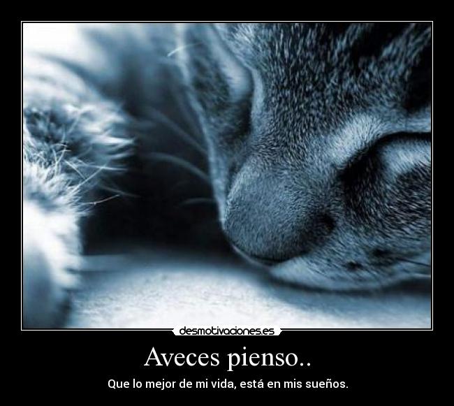 Aveces pienso.. -