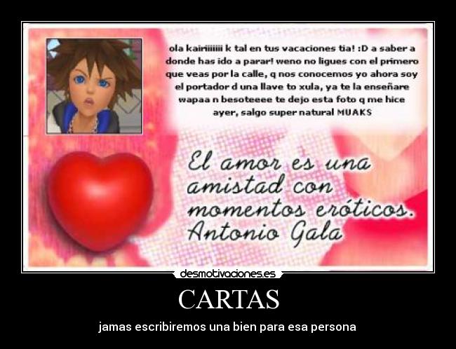 CARTAS - 