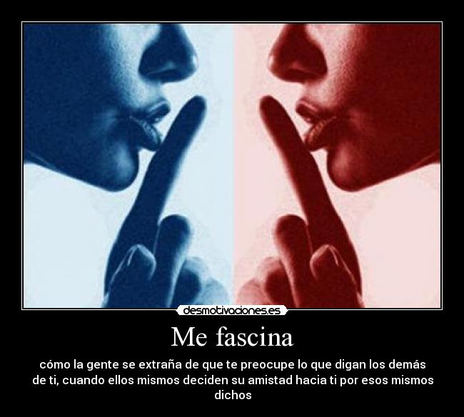 Me fascina -