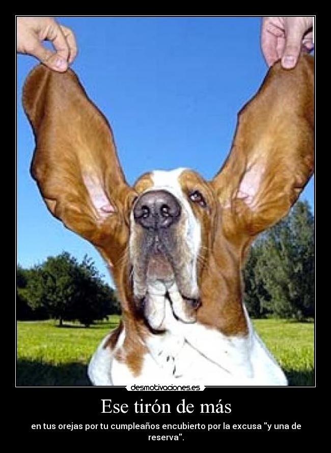 Ese tirón de más - 