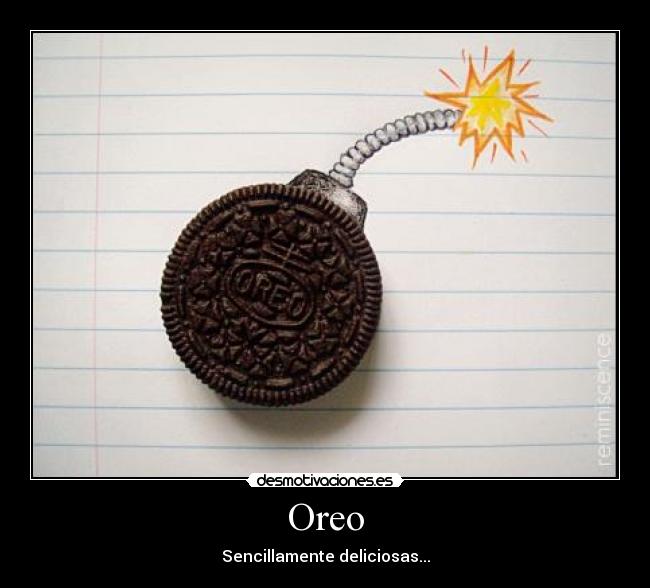 carteles oreo desmotivaciones