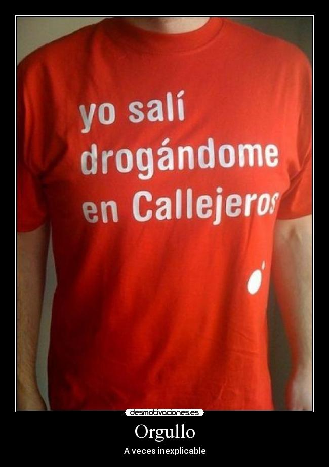 Orgullo - A veces inexplicable