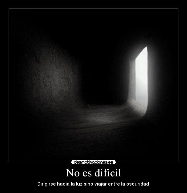 No es difícil -