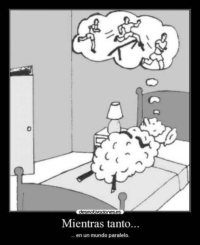 Mientras tanto... - ... en un mundo paralelo.