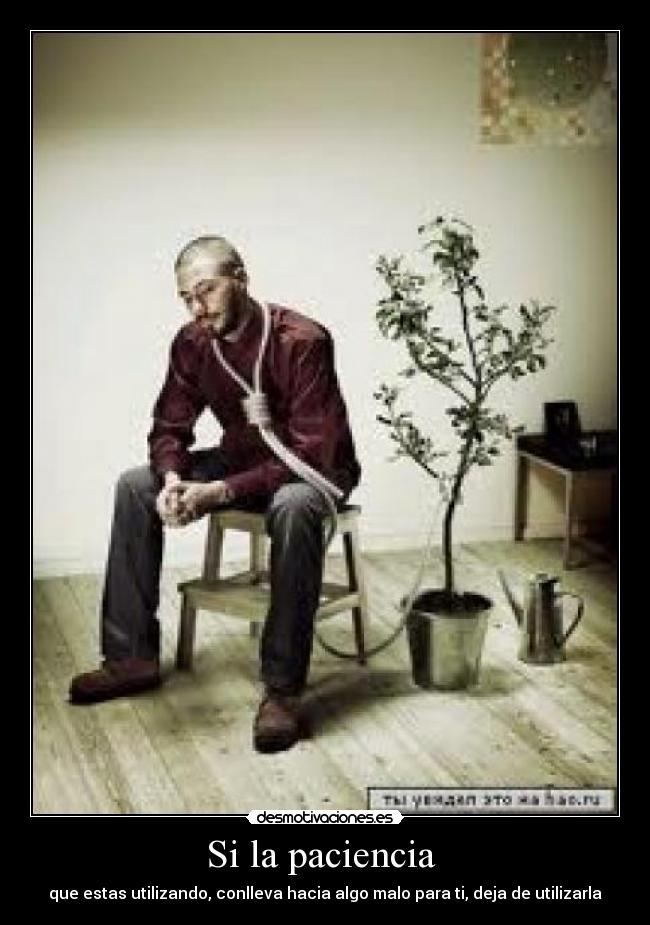 Si la paciencia -