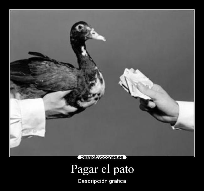 Pagar el pato -