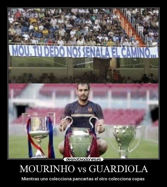 MOURINHO vs GUARDIOLA -