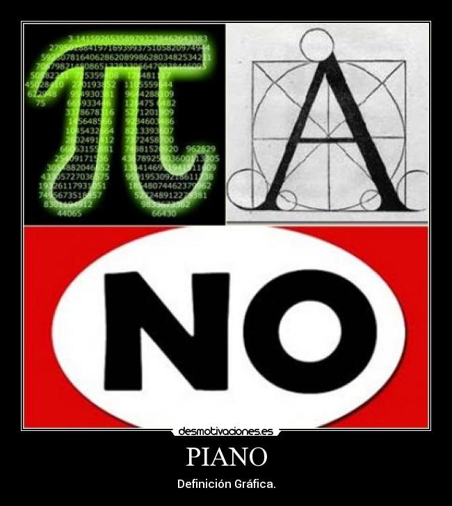 PIANO - Definición Gráfica.
