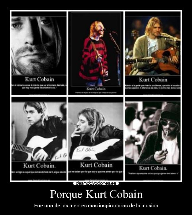 Porque Kurt Cobain - 