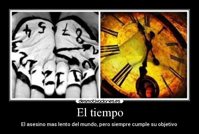 El tiempo -