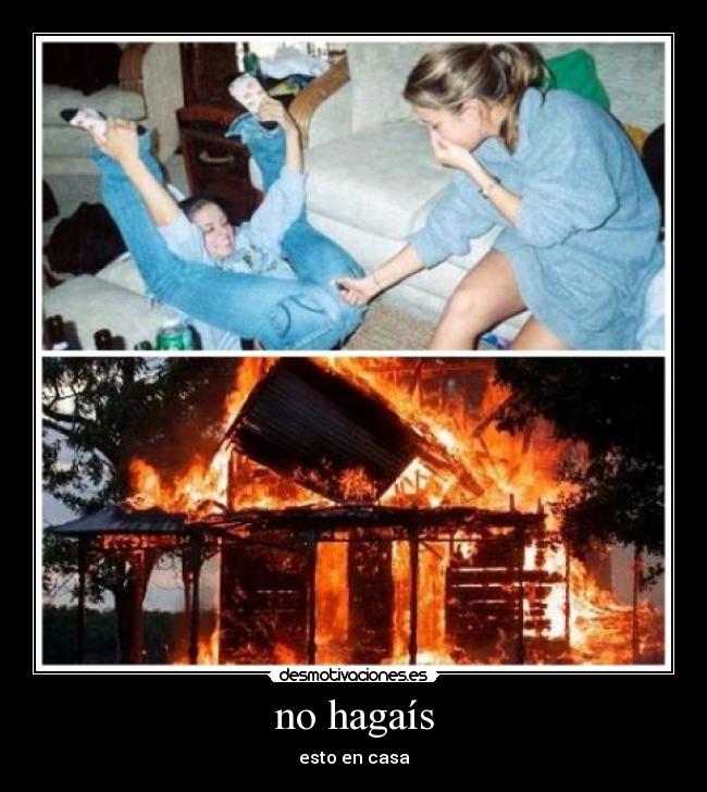 no hagaís -