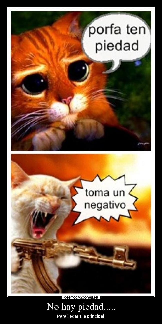 No hay piedad..... - Para llegar a la principal