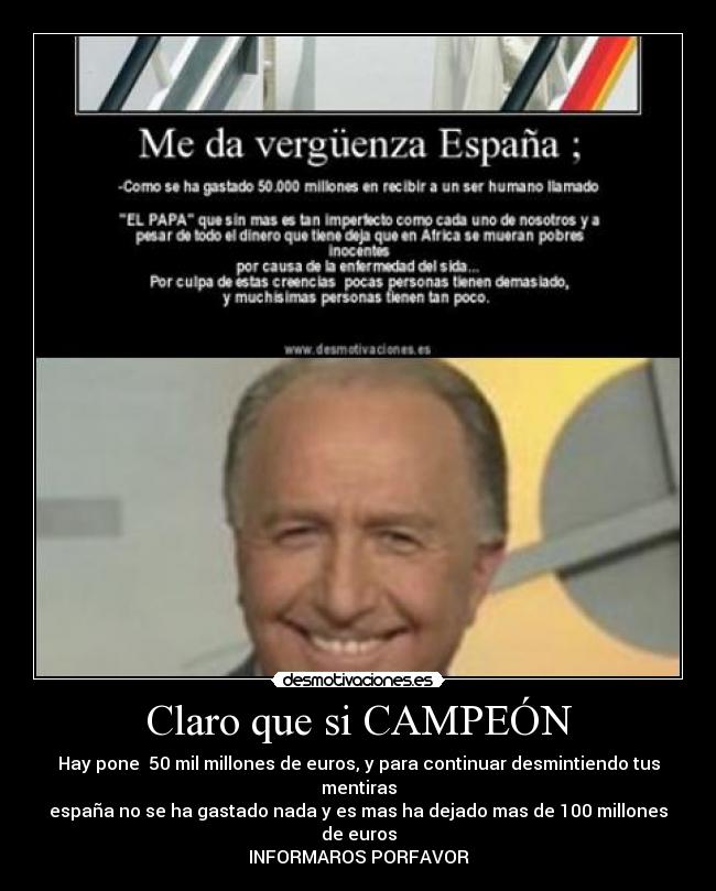 Claro que si CAMPEÓN -