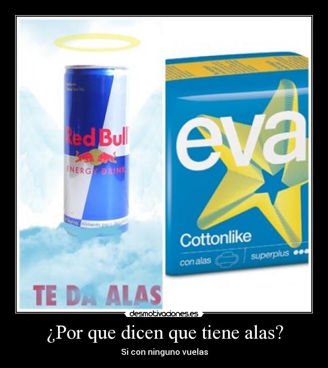¿Por que dicen que tiene alas? - 