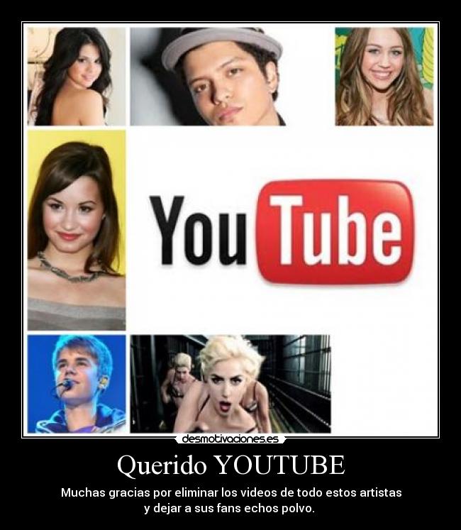 carteles youtube desmotivaciones