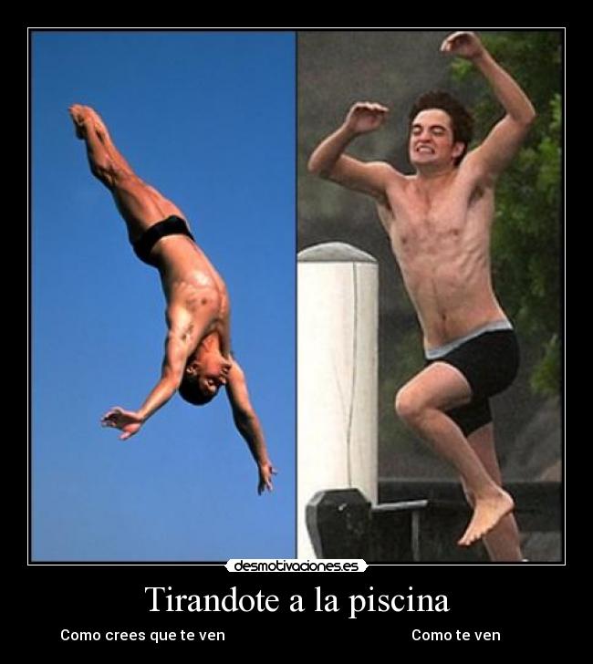 Tirandote a la piscina - 