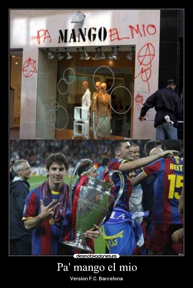 Pa mango el mio -