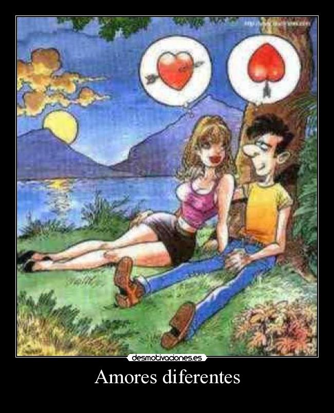 Amores diferentes -