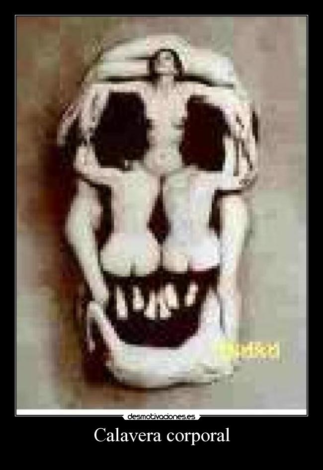 Calavera corporal - 