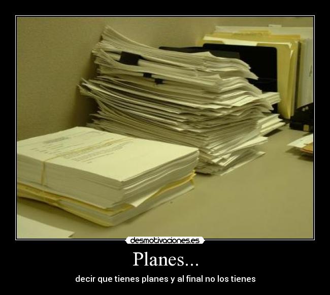 Planes... -