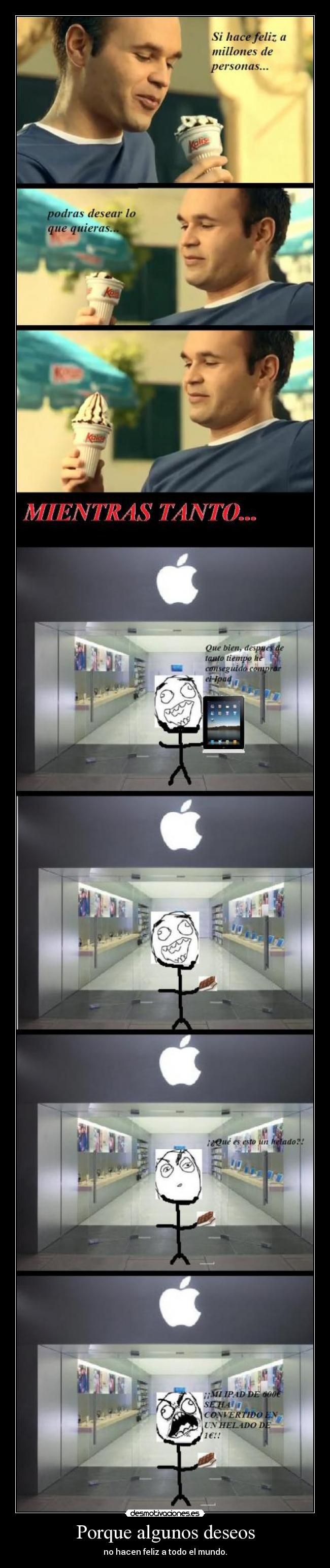 Porque algunos deseos -