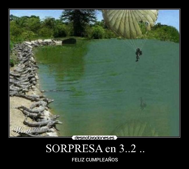 SORPRESA en 3..2 .. - FELIZ CUMPLEAÑOS