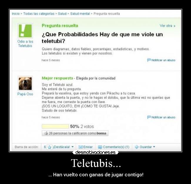 Teletubis... -