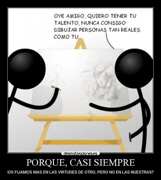 PORQUE, CASI SIEMPRE - 