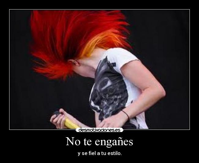 No te engañes - 