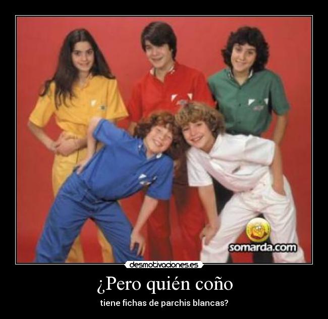¿Pero quién coño - tiene fichas de parchis blancas?