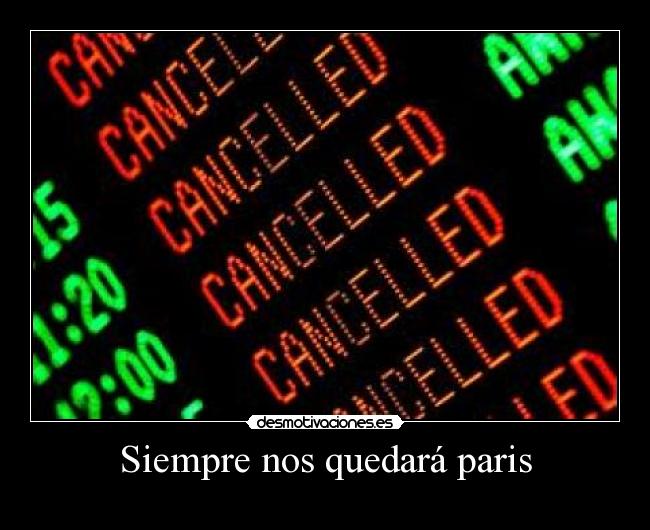 Siempre nos quedará paris -