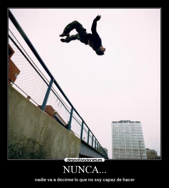 NUNCA... - 