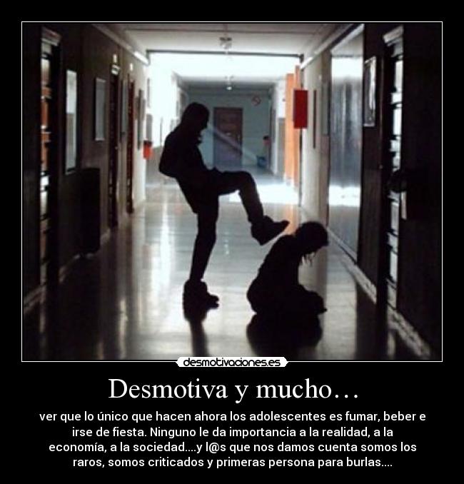 Desmotiva y mucho… - 